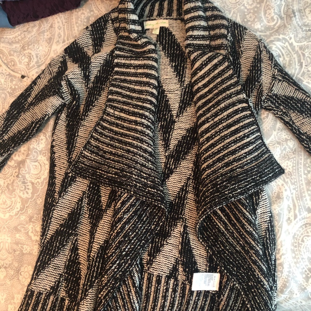 Stripped cardigan